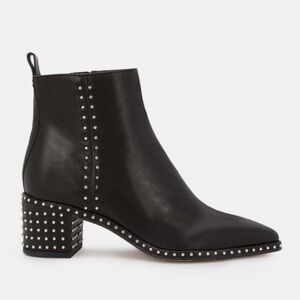 Dolce Vita Brook Studded Booties Black Leather